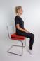 Mobile Preview: Stuhlerhöhung rot Sitzkissen 40 x 40 x 10cm Sitzerhöhung