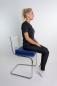 Preview: Stuhlerhöhung blau Sitzkissen 40 x 40 x 10cm Sitzerhöhung