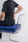 Preview: Stuhlerhöhung blau Sitzkissen 40 x 40 x 10cm Sitzerhöhung