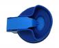 Preview: Trinkbecher WILLIAMS CUP Trinkhilfe auslaufsicher mit Ventil bruchsicher 200 ml transparent-blau