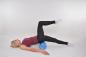 Preview: Fitness- und Massagerolle  Faszienrolle  30cm  blau