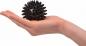 Preview: Igelball Noppenball Massage Ball SCHWARZ ø 7 cm