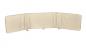 Preview: Seitengitterpolster Bettschutzpolster Pflegebett beige