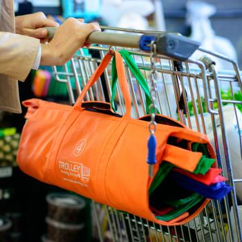 UPP Trolley Bag Original 4 Stück Einkaufstaschen Shopping für Einkaufswagen