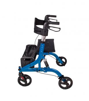 Antar Rollator Gehwagen MIT STOßDÄMPFER Federung Aluminium faltbar inkl.Tasche