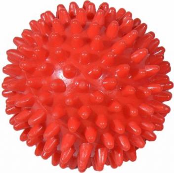 Igelball Noppenball Massage Ball ROT ø 9 cm