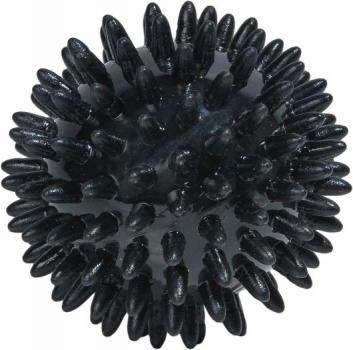 Igelball Noppenball Massage Ball SCHWARZ ø 7 cm