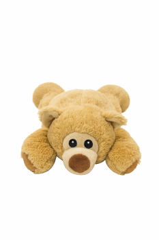Warmies Mini Bär liegend – Lavendel Wärme Kuscheltier 23cm mikrowellenfähig