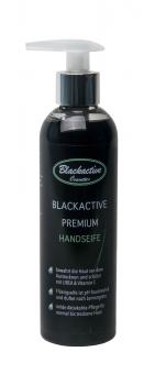 Blackactive Handseife schwarz 250ml mit Aktivkohle /(EUR 40,00/1Liter)
