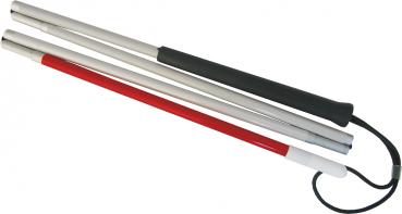 Blindenstock, faltbar, 4-gliedrig, 150 cm