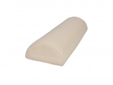 Halbrolle Kunstleder Beige 40 x 15 x 7,5 cm Lagerungsrolle