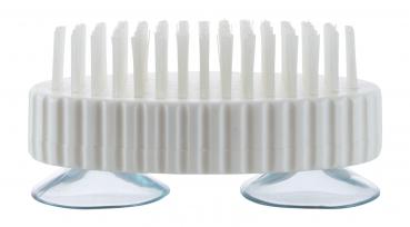 Handbürste RFM Nagelbürste mit Saugnäpfen WEISS Bürste Handpflege Nagelpflege