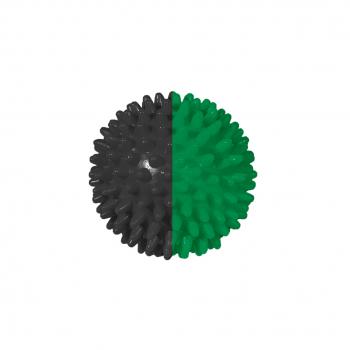 Igelball **FAN** ø 7 cm, grün/schwarz