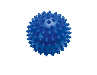 Igelball 8 cm blau MIT VENTIL Noppenball zur Massage & Stimulation