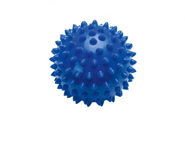 Igelball Noppenball Massage Ball mit Ventil blau