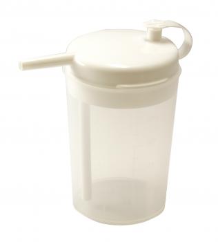 Novo Becher, mit Strohhalm