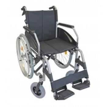 Rollstuhl LEXIS 48cm TB silber verstellbare Sitzhöhe