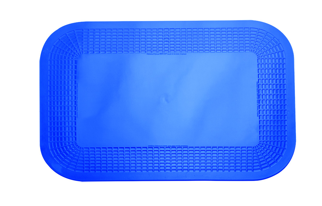 Dycem Antirutsch-Unterlage ca. 35 x 25 cm blau Antirutschmatte -  Pflegehome24