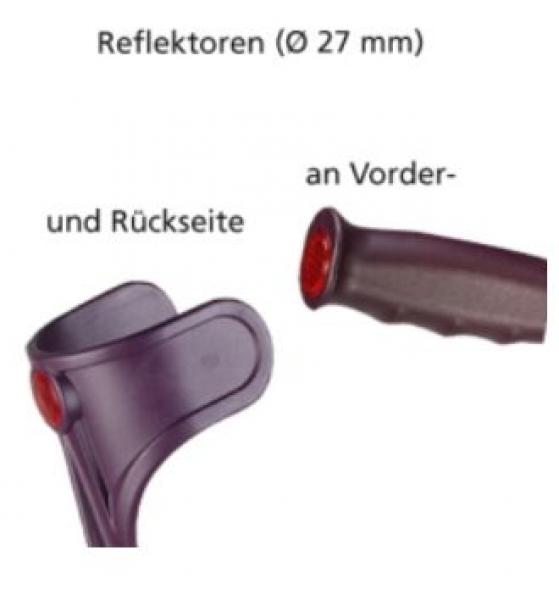 Unterarmgehstützen 1Paar rot