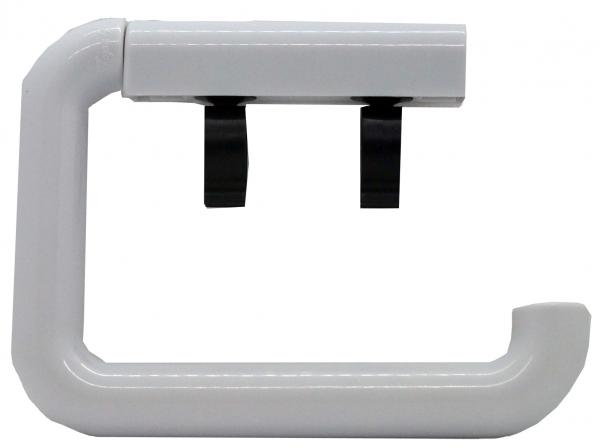 TopaHflex Toilettenpapierhalter für Toilettenstuhl flexibel für Rohre Ø22mm 1St.