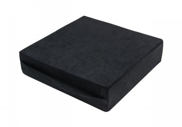 Stuhlerhöhung schwarz Sitzkissen 40 x 40 x 10cm Sitzerhöhung