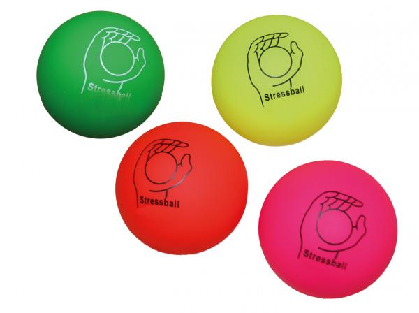 Anti-Stressball farbl. sortiert  Display à 12 Stück