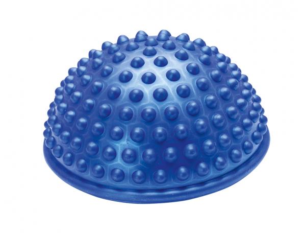 Balance-Halbball Noppenball Balancier Halbkugel Massage blau