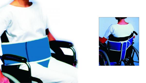 Bauchgurt mit Sitzhose und Klettverschluss ca.180cm Haltegurt Rollstuhlgurt