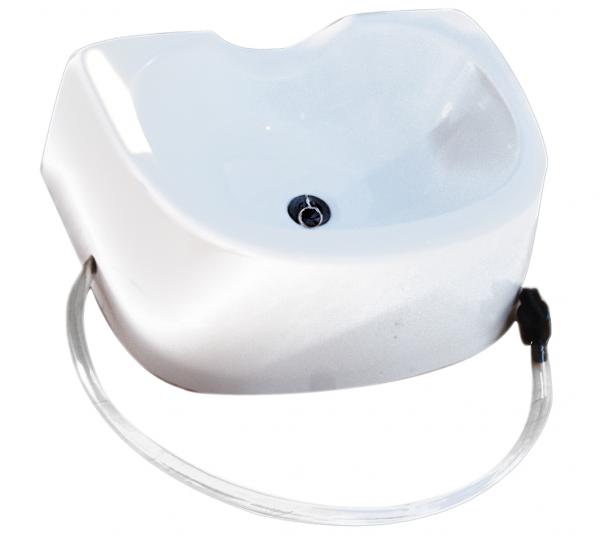 Haarwaschwanne PROFI mit Ablaufschlauch Kopfmulde Kunststoff Pflegehilfe