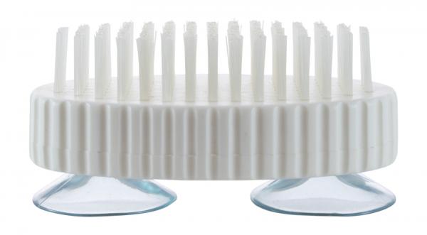 Handbürste RFM Nagelbürste mit Saugnäpfen WEISS Bürste Handpflege Nagelpflege