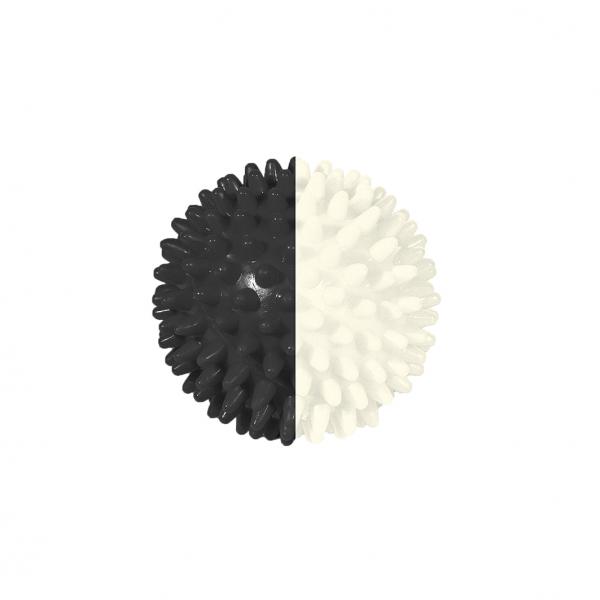 Igelball **FAN** ø 7 cm, schwarz/weiß