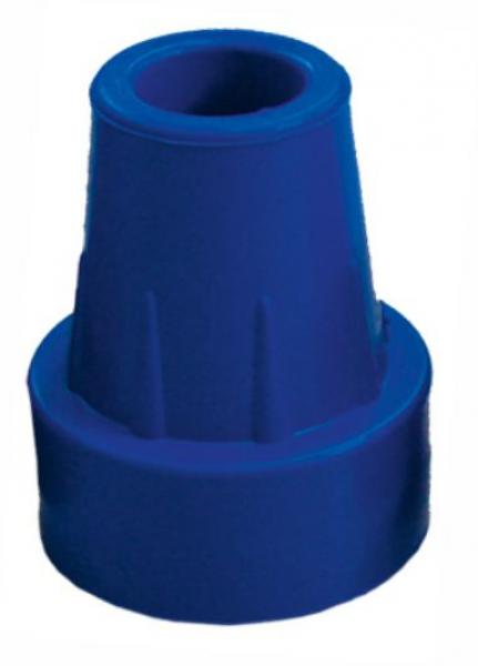 Krückenkapsel mit Stahleinlage, blau, 16mm