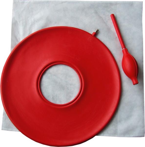 Luftkissen-Set 45 cm rot inkl. Pumpe & Einmalbezug – druckfreies Sitzen