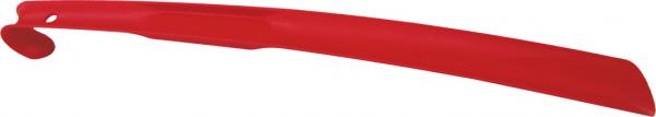 Schuhanzieher Kunststoff ROT ca. 60 cm mit Anti-Rutsch-Griff