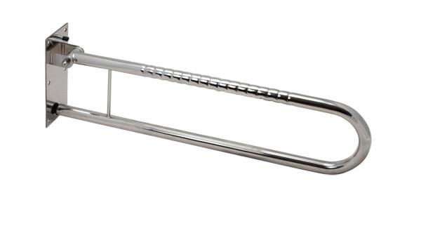 Sicherheits-Stützklappgriff Edelstahl 85cm Stützklappgriff Haltegriff