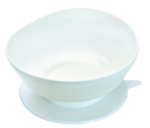 Suppenschale mit Randerhöhung WEIß