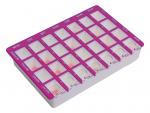 Arzneikassette VIOLETT Pillenbox Tablettendose 7 Tage 1 Woche