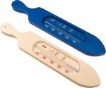 Badethermometer weiß Thermometer Schiffchenform