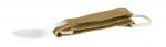 Besteckhalter mit Schlaufe Gr. M beige Gurtband Halteband mittelgroß