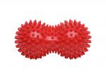 Duo-Igelball Roller Massageball Noppenball  ROT