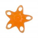 Hand- und Fingertrainer elastisch "STERN" orange=mittel