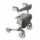 Rollator LR-X Leichtgewicht mit Tasche und Bordstein Steighilfe TM