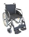 Rollstuhl LEXIS 45cm silber verstellbare Sitzhöhe