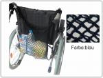 Rollstuhlnetz Rollatornetz BLAU Einkaufsnetz Netz