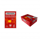 TerraTherm Körperwärmer 30 STÜCK – selbstklebende Wärmepads mit Naturstoffen 12h Bodywarmer