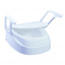 Toilettensitzerhöher 2.0-sc mit Armlehnen Sitzerhöher WC Sitz