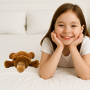 Warmies Sleepy Bär – Lavendel Wärmetier 32 cm Mikrowellenfähig Kuschelbär