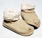 Warmies Slippies COMFORT BOOTS Hausschuhe Lavendel-Füllung Gr.37-41 beige